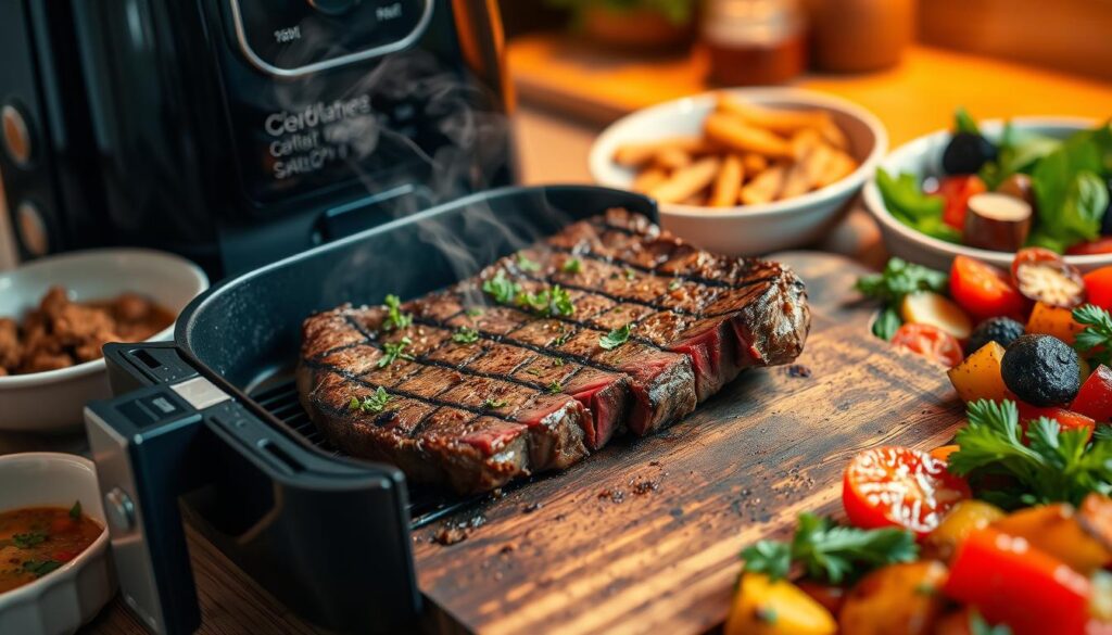 air fryer thin cut steak