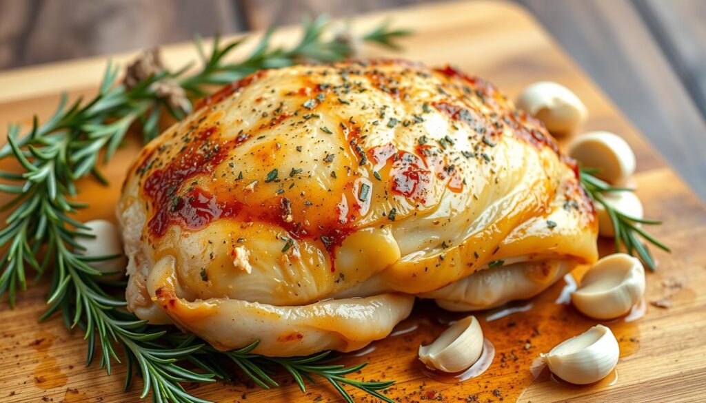 baked chicken breast bone in