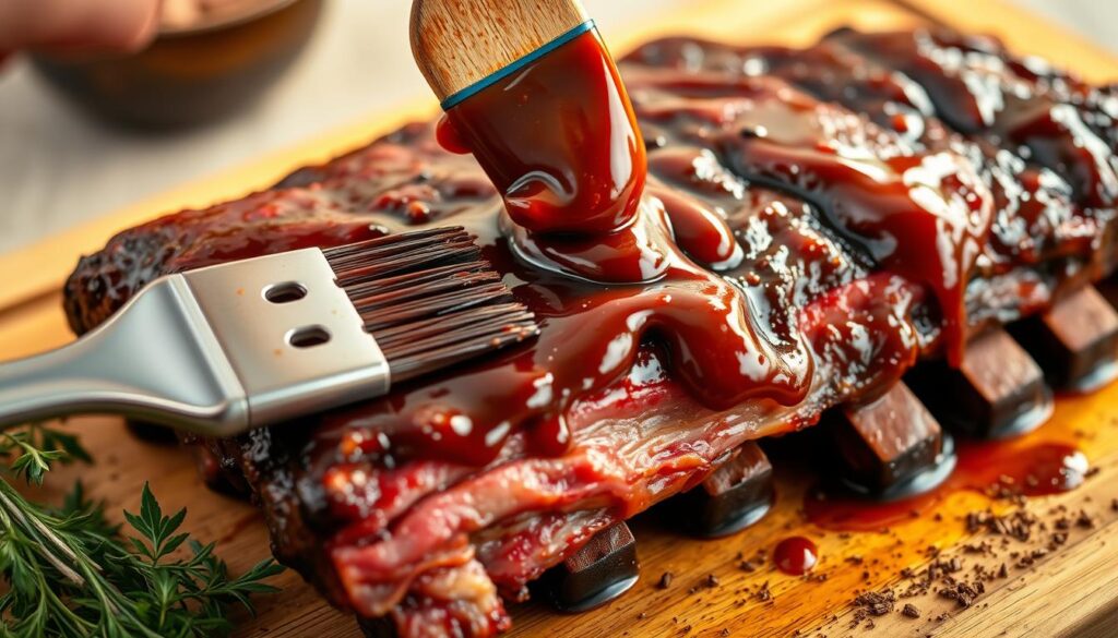 basting ribs